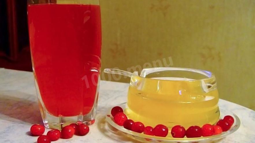 Рецепт клюквенного морса с медом