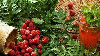 Рецепт Малинового морса