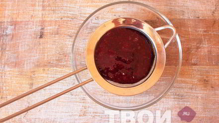 Рецепт морса из черники