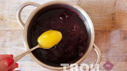 Рецепт морса из черники