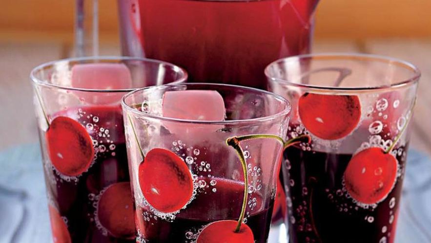 Рецепт морса из вишни и малины