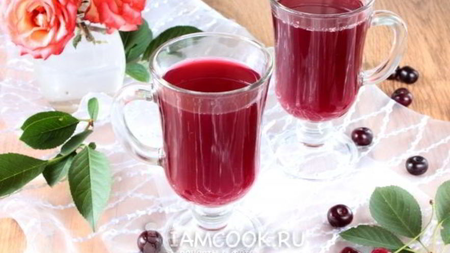 Рецепт морса из вишни