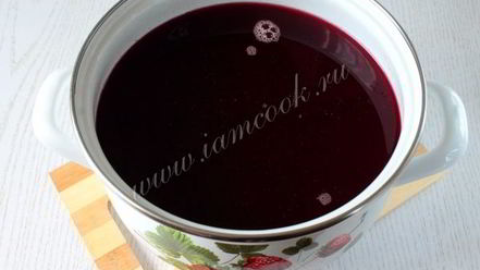 Рецепт морса из вишни