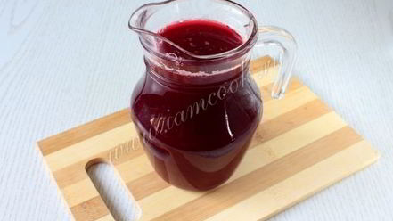 Рецепт морса из вишни