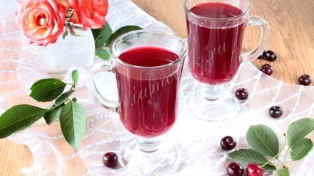 Рецепт морса из вишни