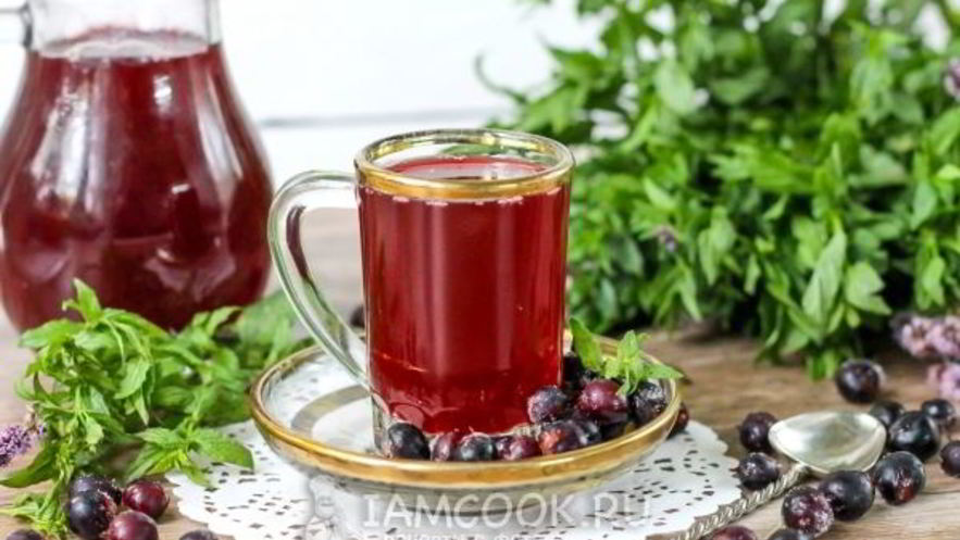 Рецепт морса из замороженной черной смородины
