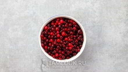 Рецепт морса из замороженной клюквы