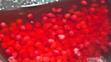 Рецепт морса из замороженных ягод