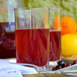 Рецепт Морса клюквенно-смородиновый