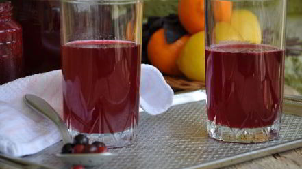 Рецепт морса клюквенно-смородиновый