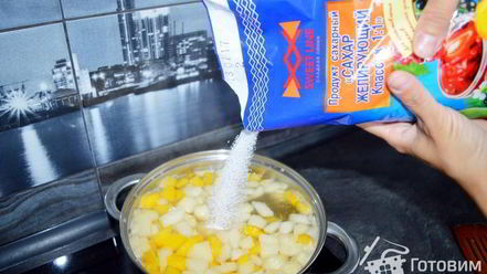 Рецепт персикового морса