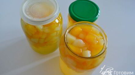 Рецепт персикового морса