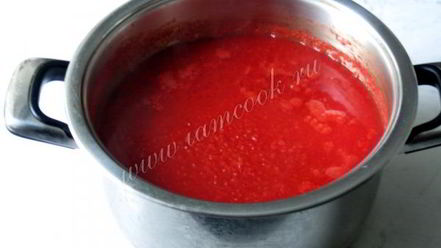 Рецепт томатного морса