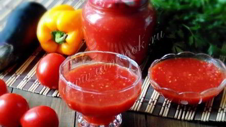 Рецепт томатного морса