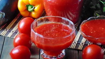 Рецепт томатного морса