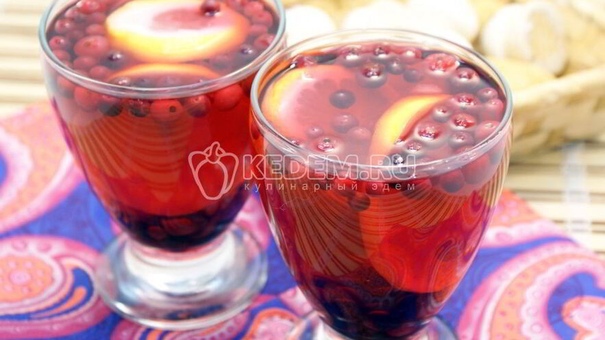 Рецепт витаминного морса