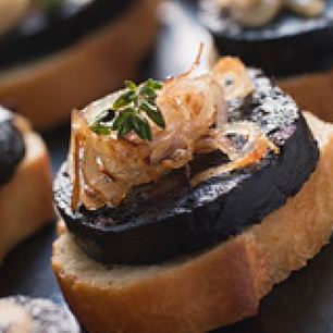 Рецепт Жареной испанской морсилья с луком