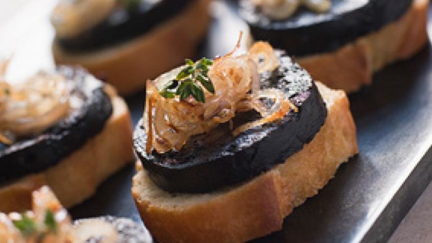 Рецепт жареной испанской морсилья с луком