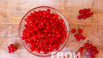 Рецепт наливки из красной смородины