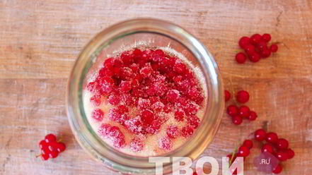 Рецепт наливки из красной смородины