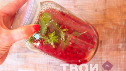 Рецепт наливки из красной смородины