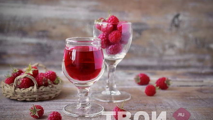 Рецепт наливки из малины