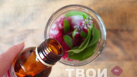 Рецепт наливки из малины