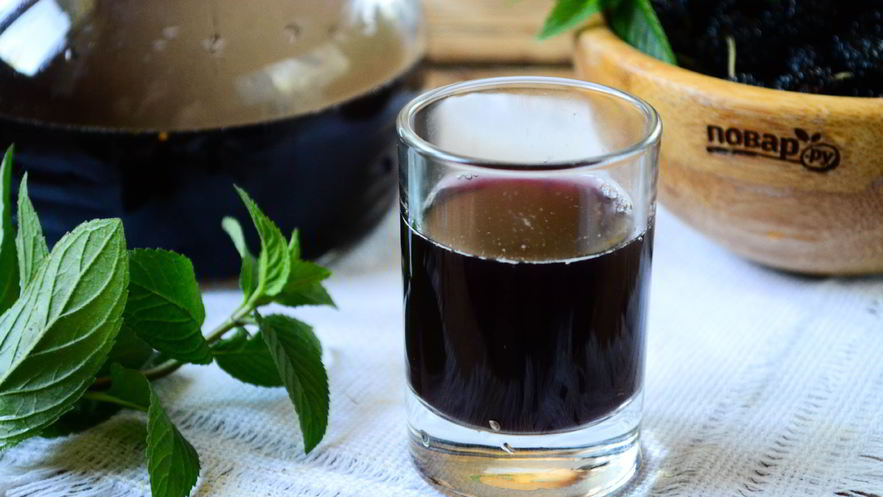 Рецепт наливки из шелковицы
