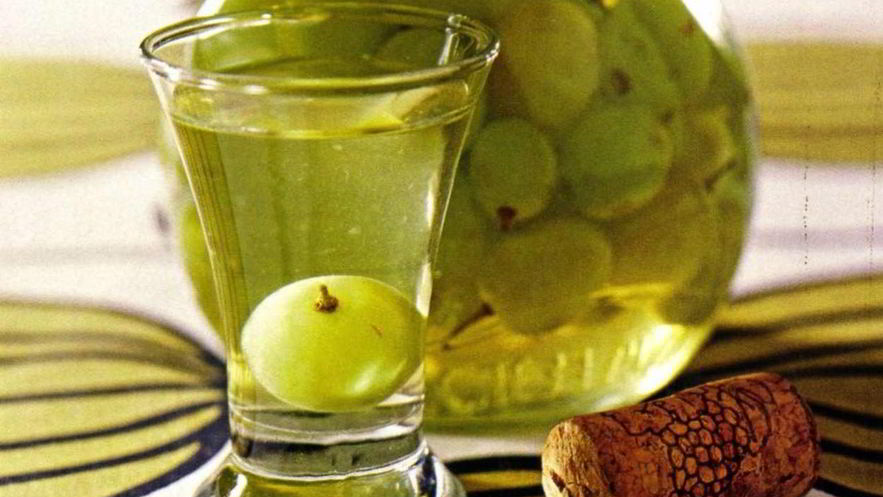 Рецепт виноградной наливки
