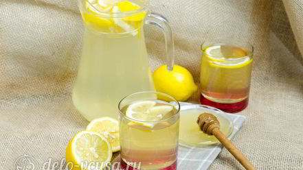 Рецепт напитка из лимона и меда