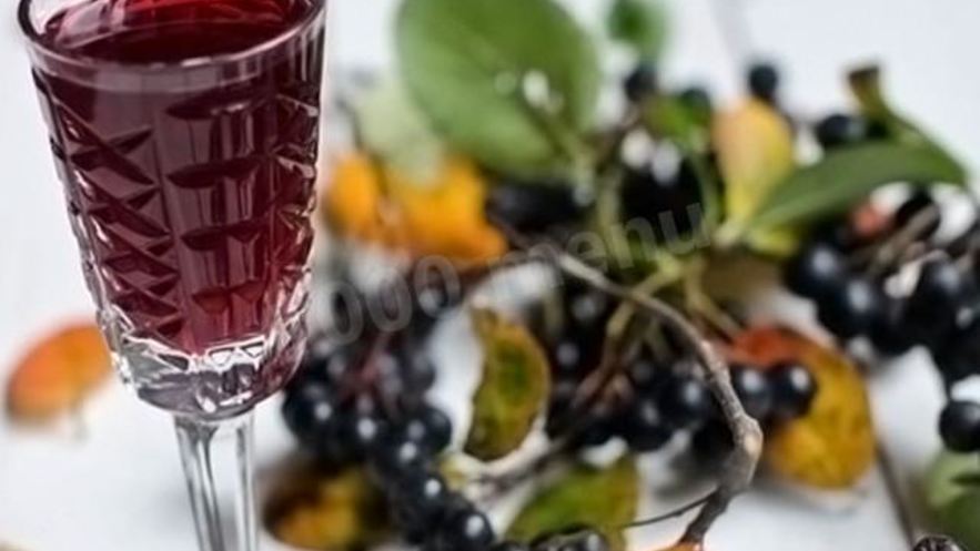 Рецепт настойки из черноплодной рябины на водке