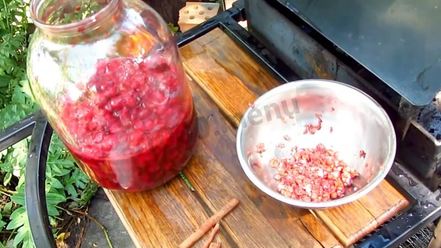 Рецепт настойки из вишни на спирту домашняя