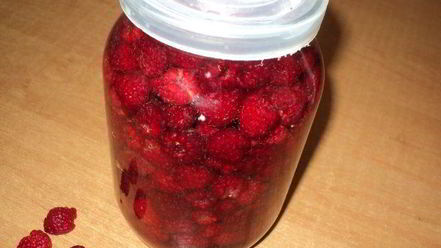 Рецепт настойки малиновой