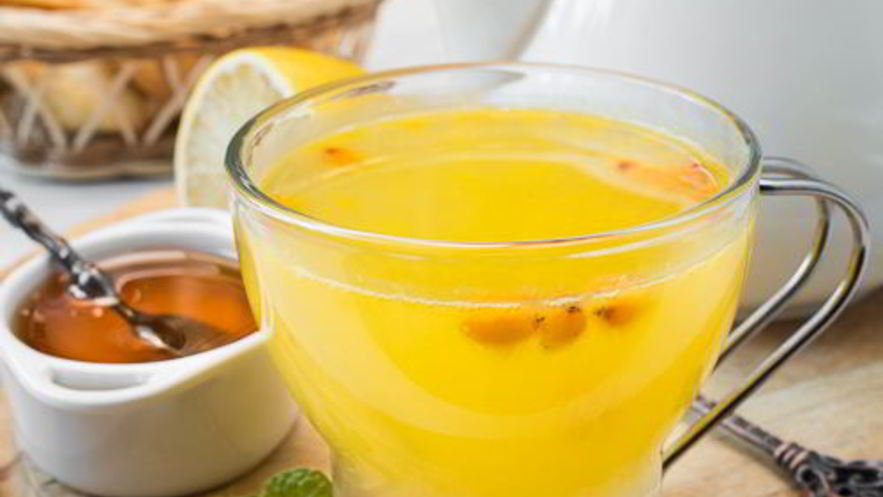 Рецепт облепихового напитка с имбирем