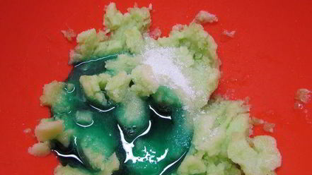 Рецепт огуречного льда с мятным сиропом