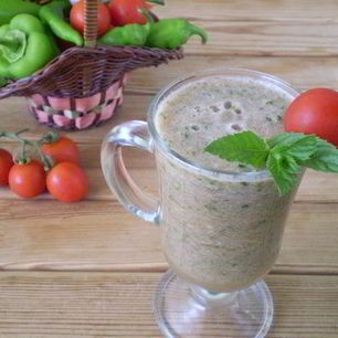 Рецепт Овощного зеленого коктейля