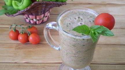 Рецепт Овощного зеленого коктейля