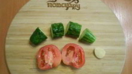 Рецепт овощного зеленого коктейля