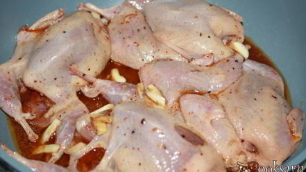 Рецепт перепелок в кленовом сиропе