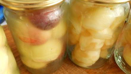 Рецепт персиков консервированных в сиропе