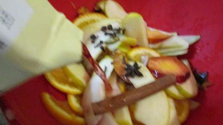 Рецепт газированной сангрии с минералкой