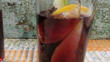 Рецепт газированной сангрии с минералкой