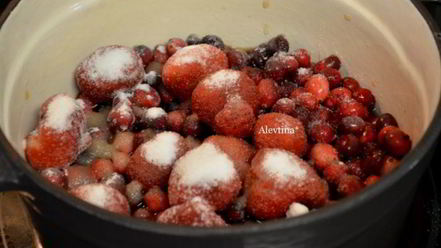 Рецепт клюквенного соуса сангрия