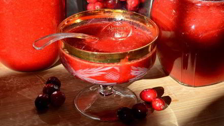 Рецепт клюквенного соуса сангрия