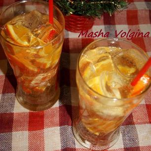 Рецепт Коктейля Сангрия с шампанским