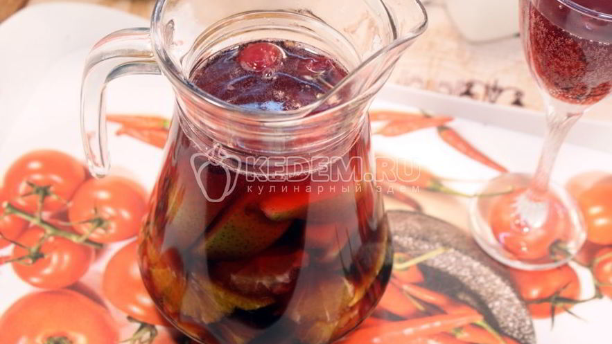 Рецепт освежающей сангрии