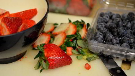 Рецепт сангрии розе