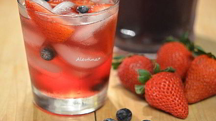 Рецепт сангрии розе