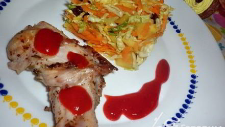 Рецепт соуса сангрияк мясу из клюквы и клубники