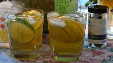 Рецепт ванильной белой сангрии